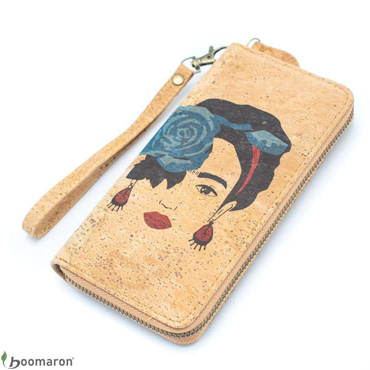 Portefeuille femme Artisanal en Liège du Portugal