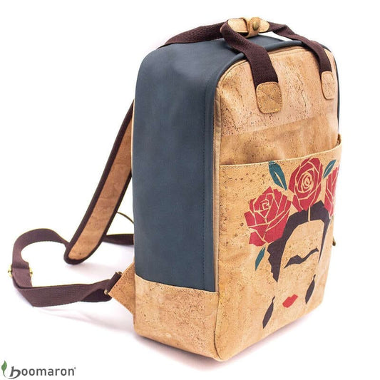 sac à dos en liège Frida Kahlo femme