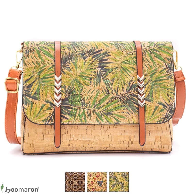 Sac bandoulière en liège trois colories