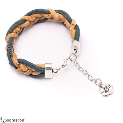 bracelet femme en liege naturel