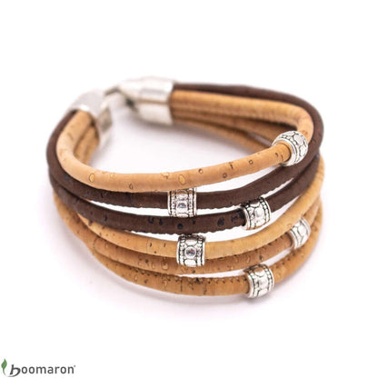 Bracelet artisanal en liège 