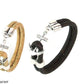 Bracelet en liège naturel ancre marine