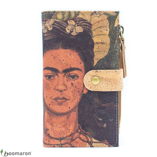 Portefeuille en liège Frida Kahlo