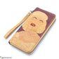 Portefeuille en Liège Frida Kahlo Femme