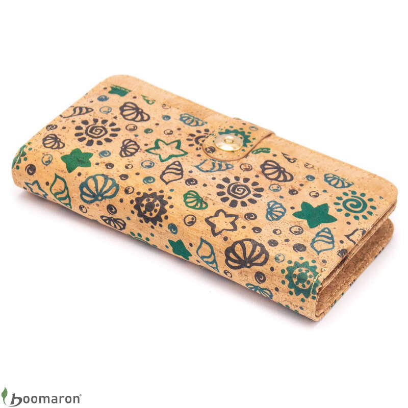 portefeuille en liège 