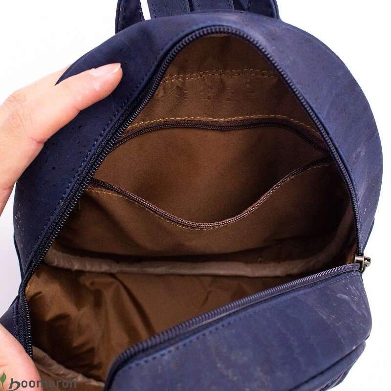 Sac à dos liège compact intérieur