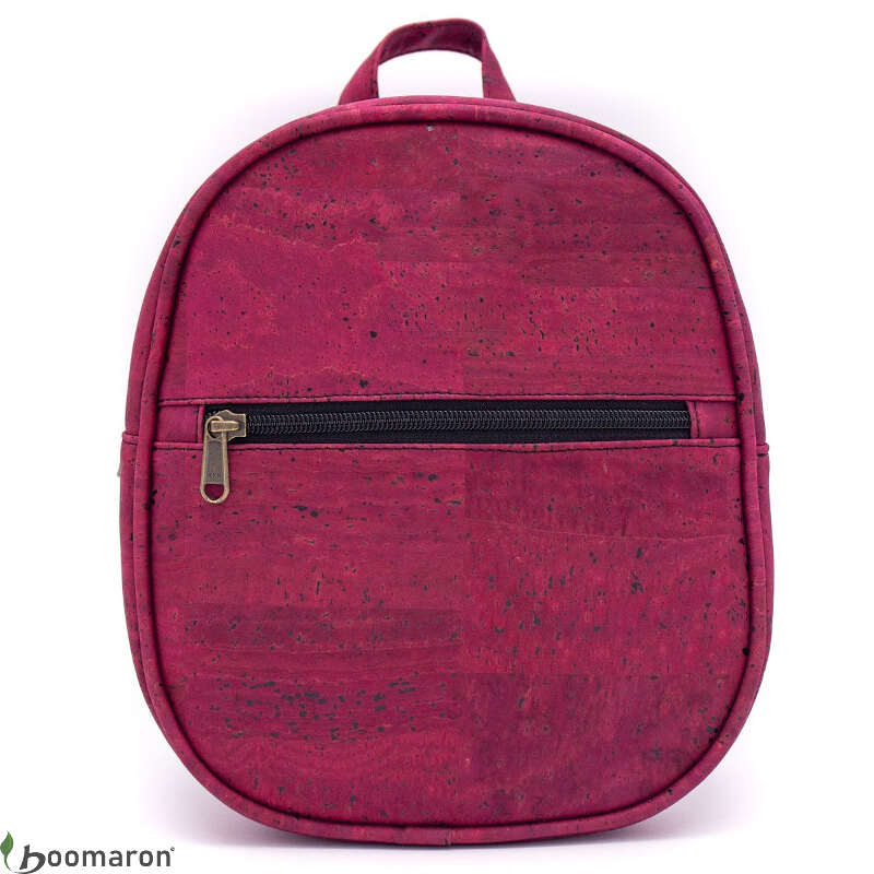 Sac à dos liège compact bordeau