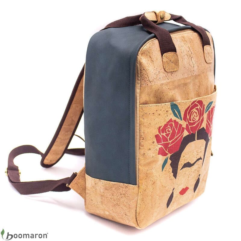 sac à dos en liège Frida Kahlo femme 