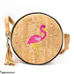 sac besace rond vegan