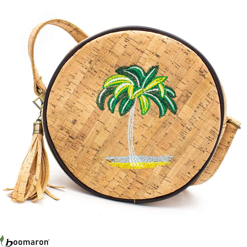 sac besace rond écoresponsable